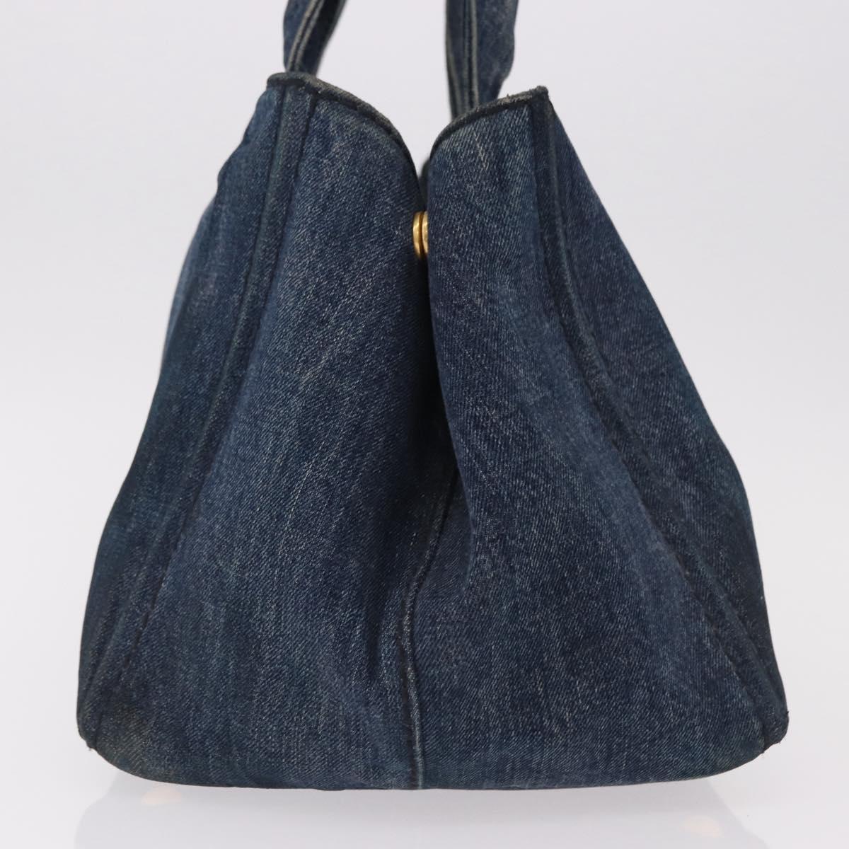 Prada Denim Canapa Tote