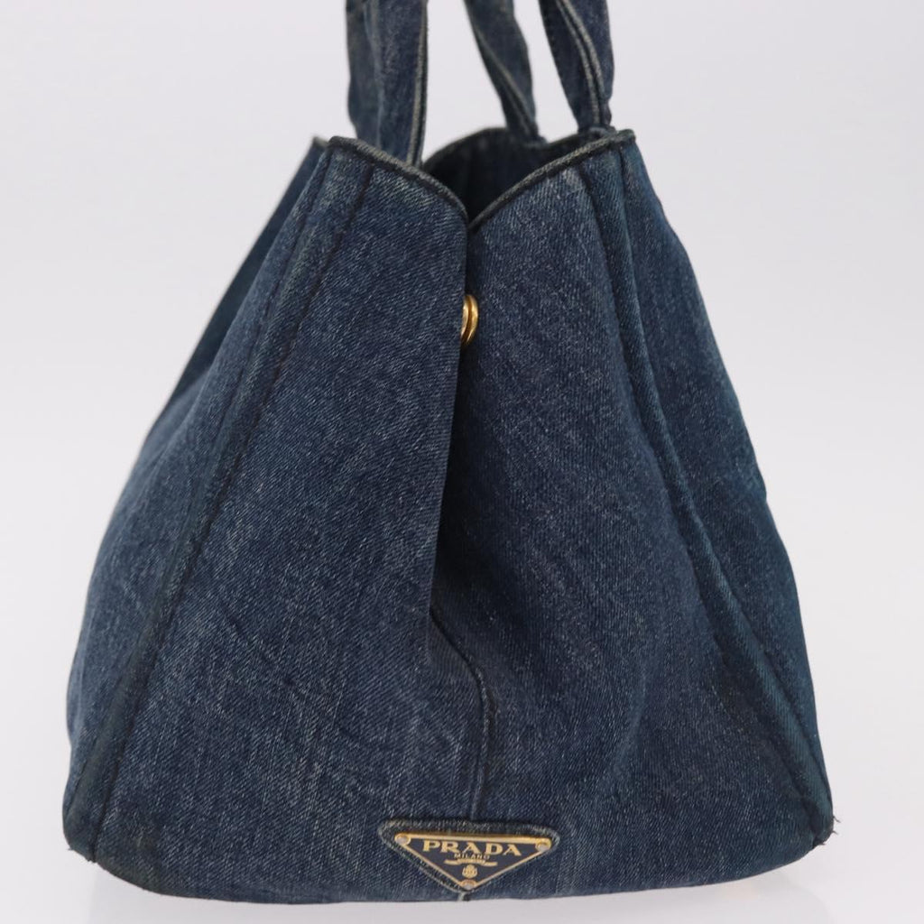 Prada Denim Canapa Tote