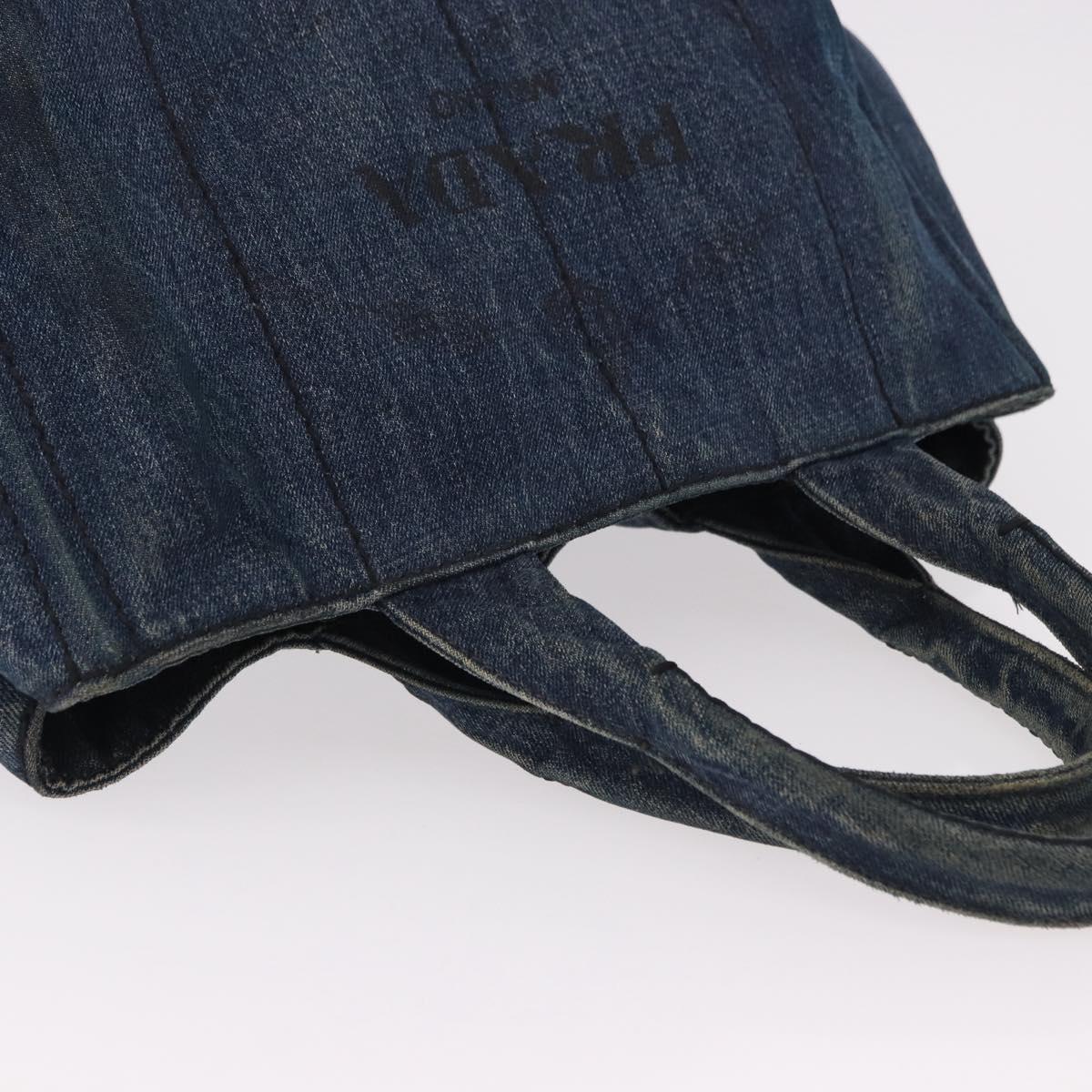 Prada Denim Canapa Tote