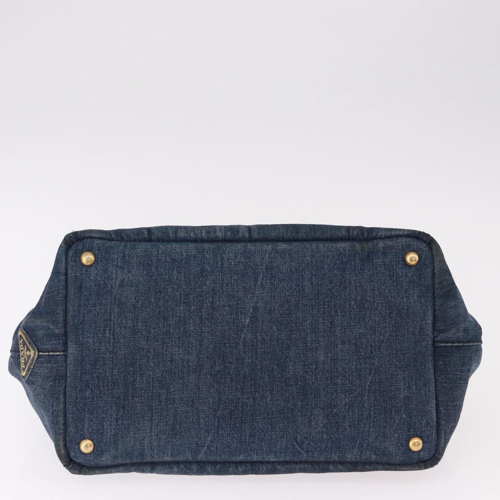 Prada Denim Canapa Tote