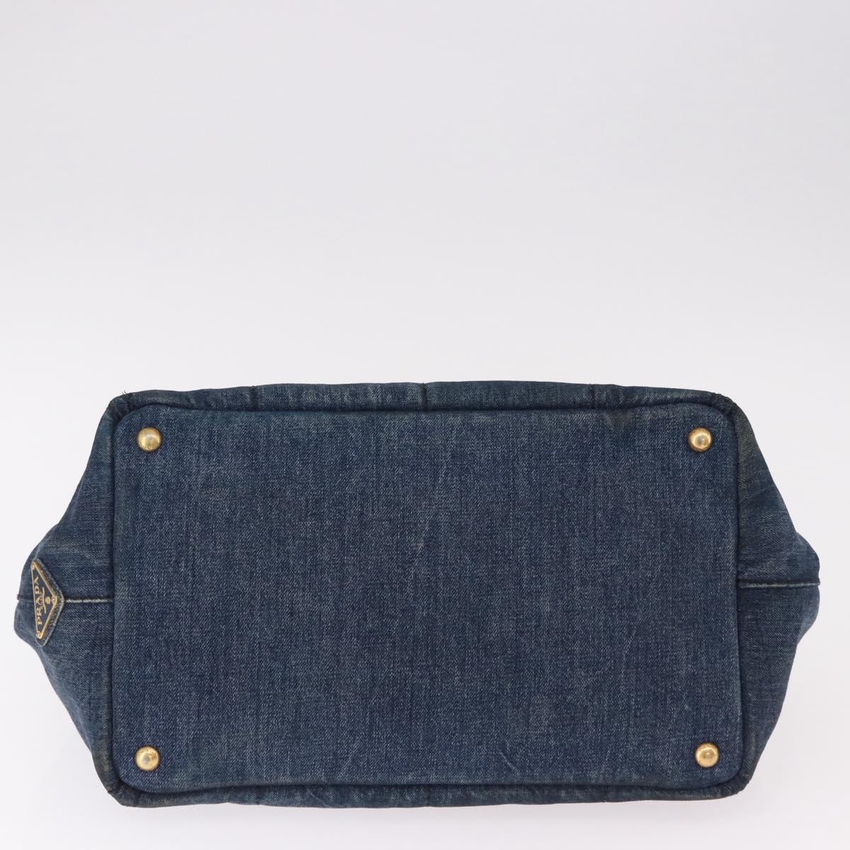 Prada Denim Canapa Tote