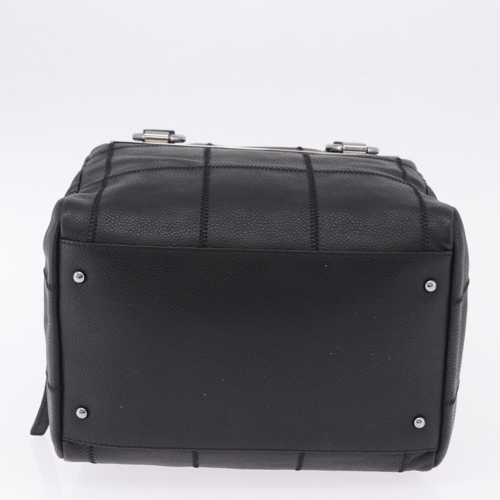 Chanel Black and Silver Shoulder Bag