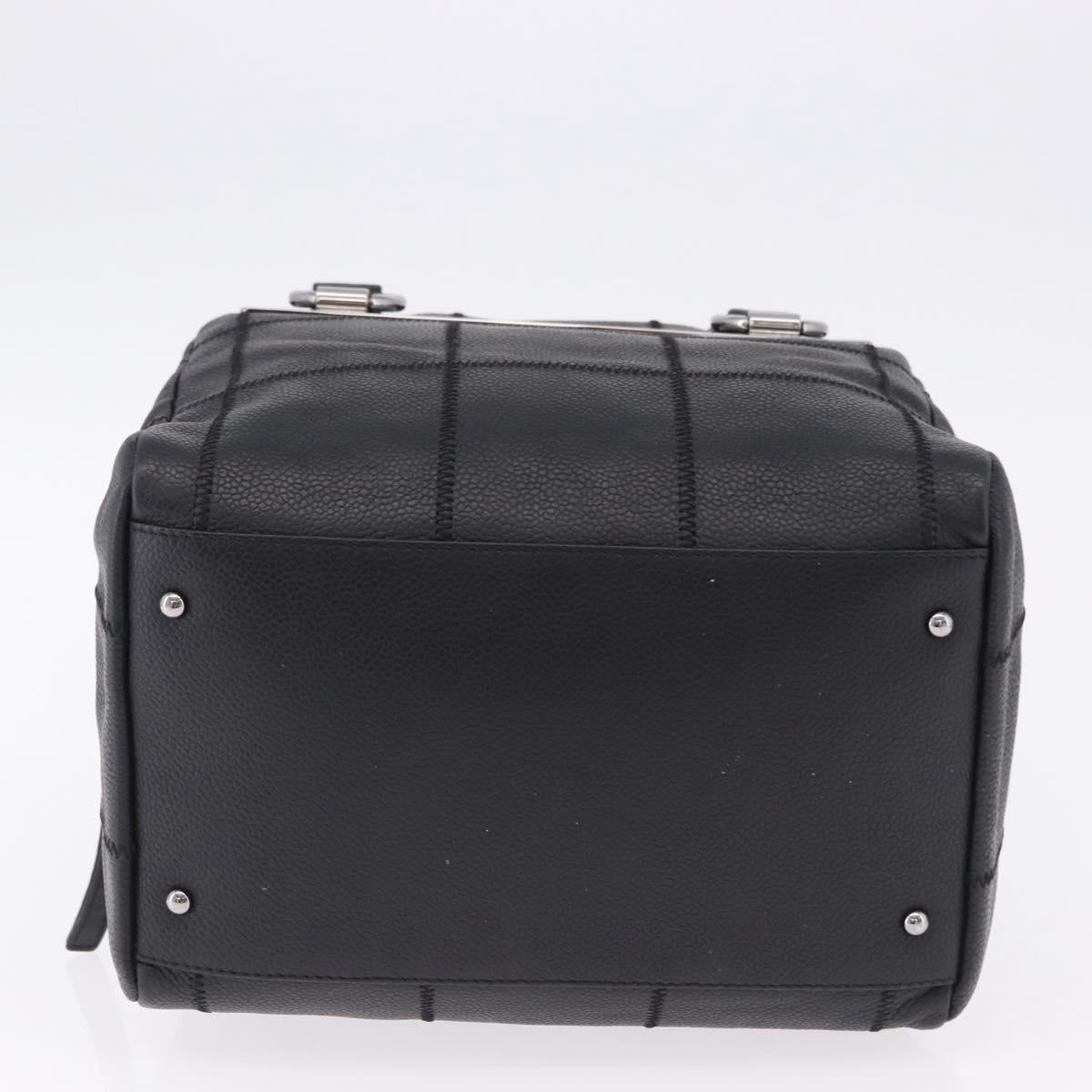Chanel Black and Silver Shoulder Bag