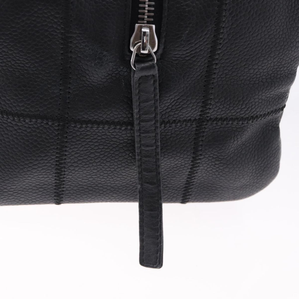 Chanel Black and Silver Shoulder Bag