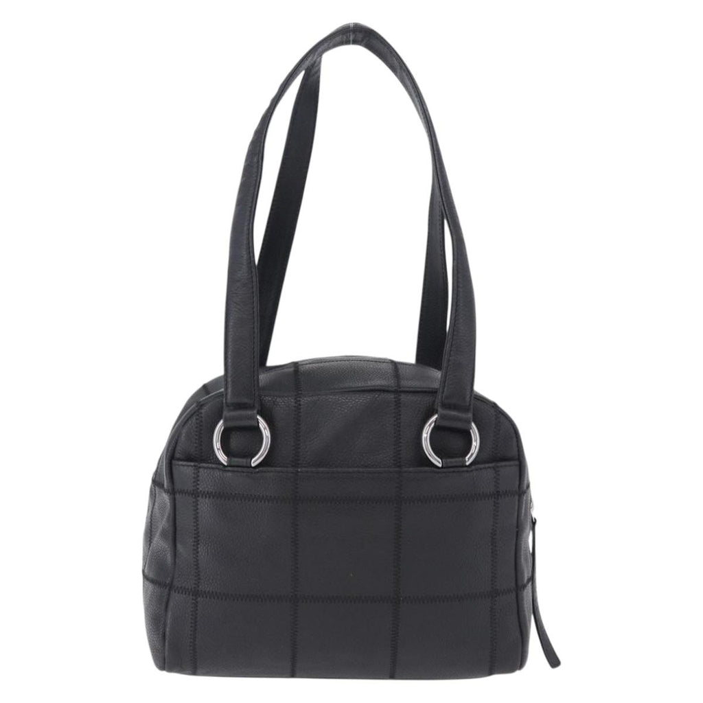 Chanel Black and Silver Shoulder Bag