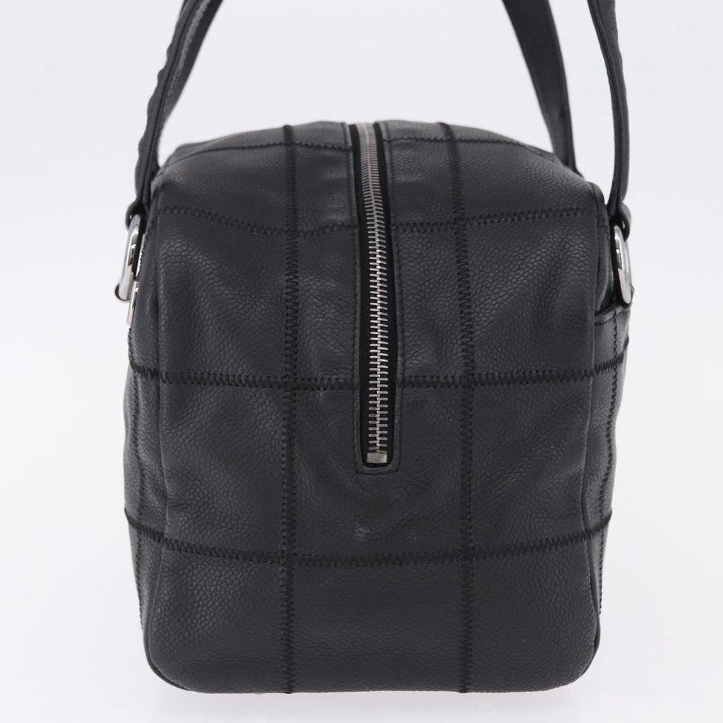 Chanel Black and Silver Shoulder Bag