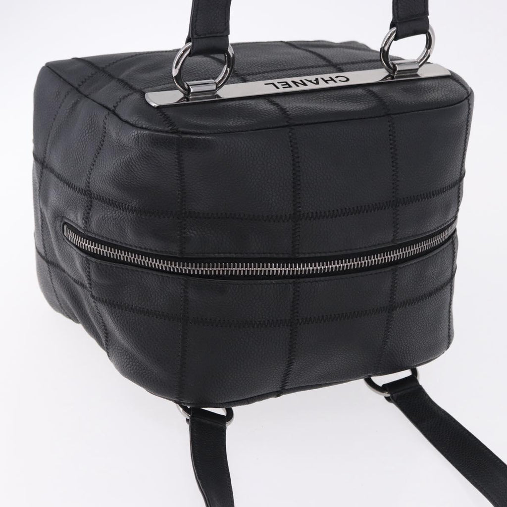 Chanel Black and Silver Shoulder Bag