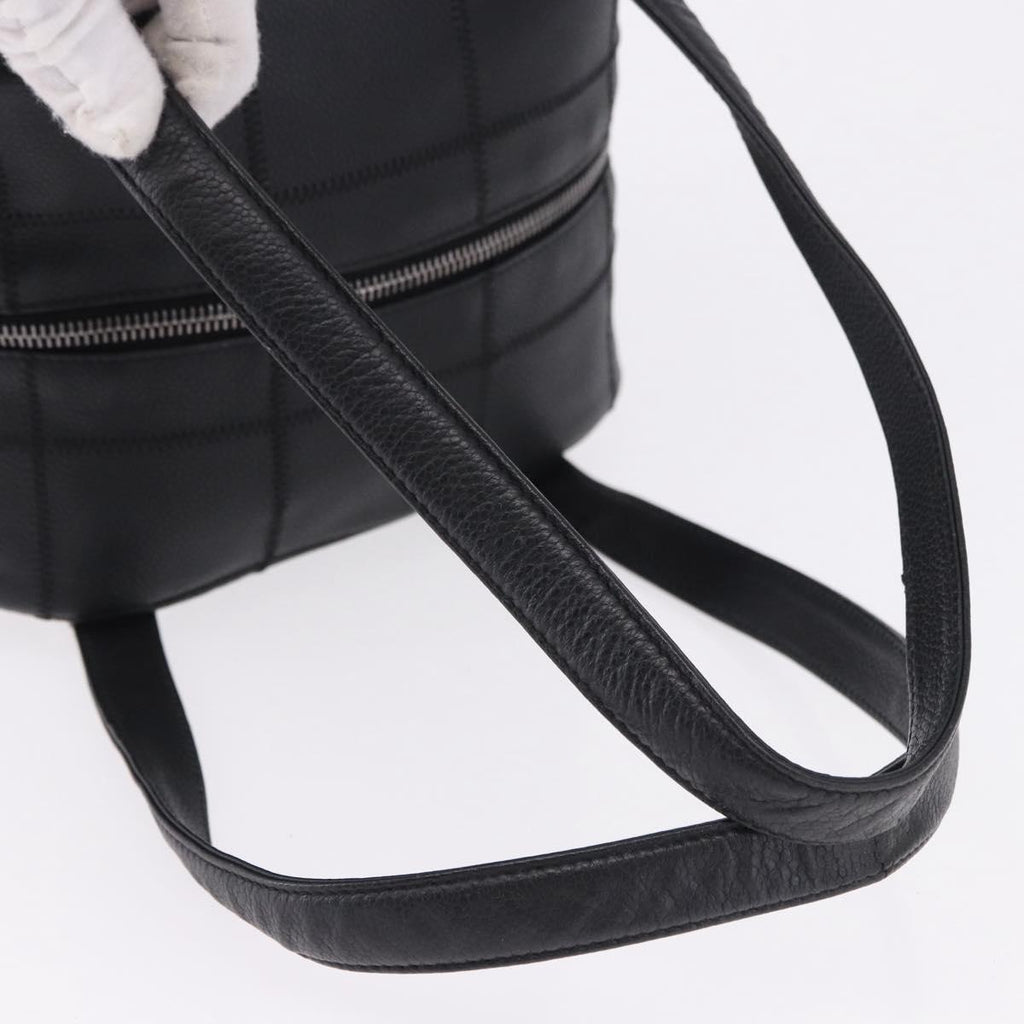 Chanel Black and Silver Shoulder Bag