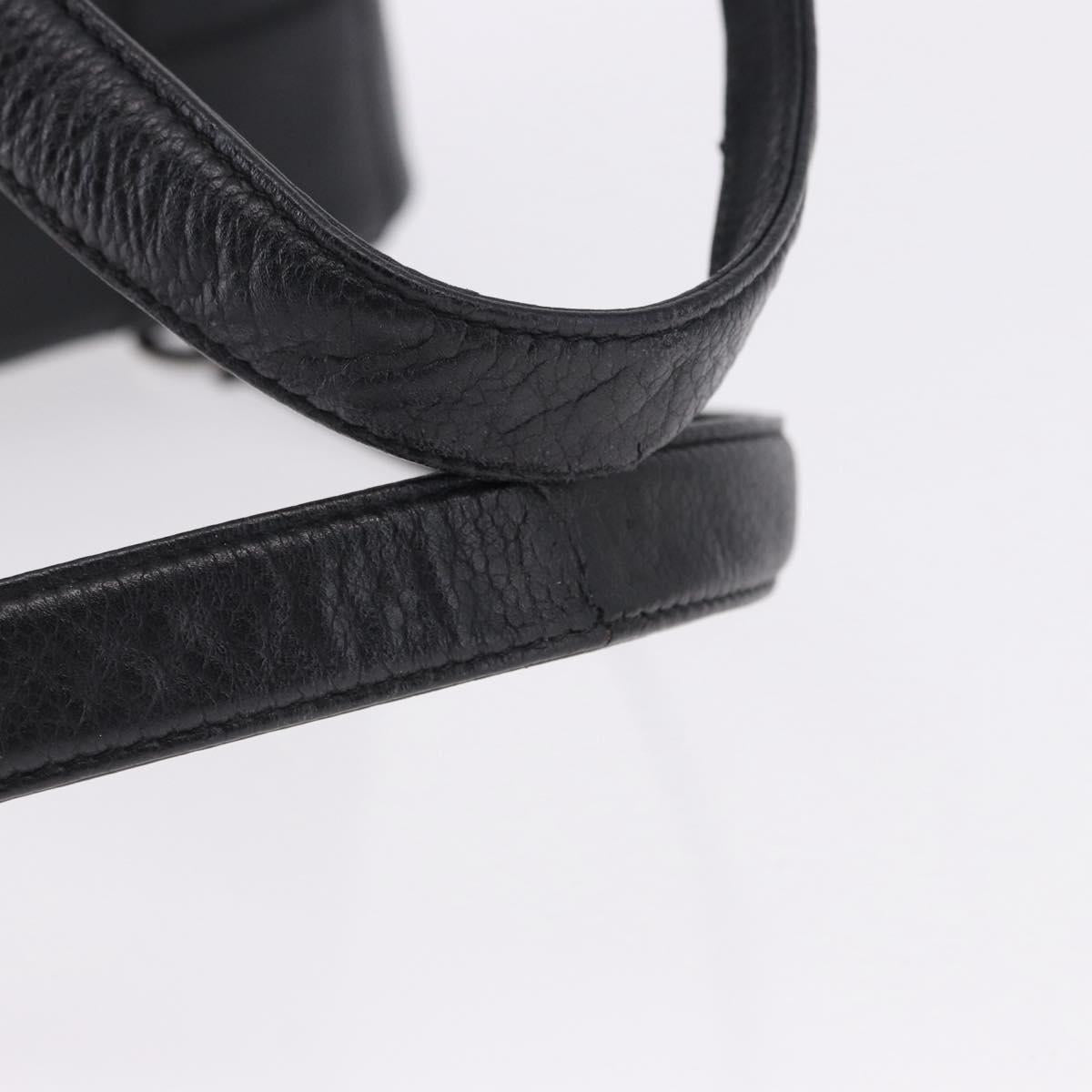 Chanel Black and Silver Shoulder Bag
