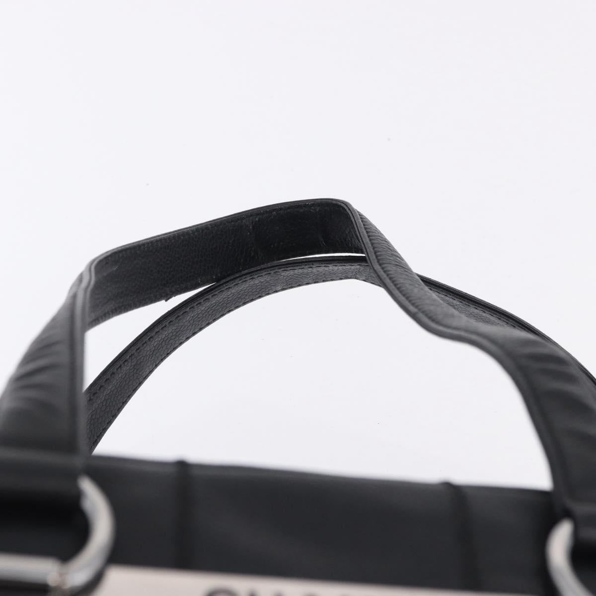 Chanel Black and Silver Shoulder Bag