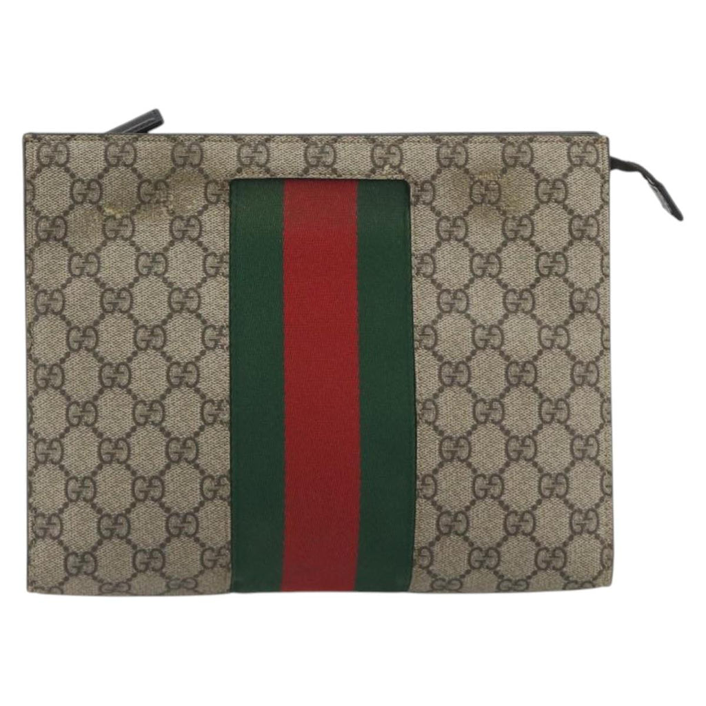Gucci Monogram Sherry Line Clutch