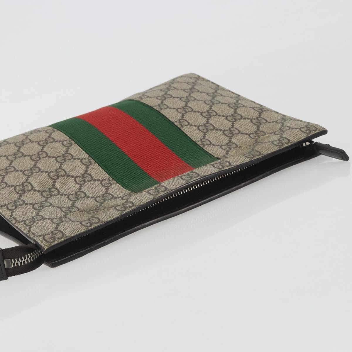 Gucci Monogram Sherry Line Clutch