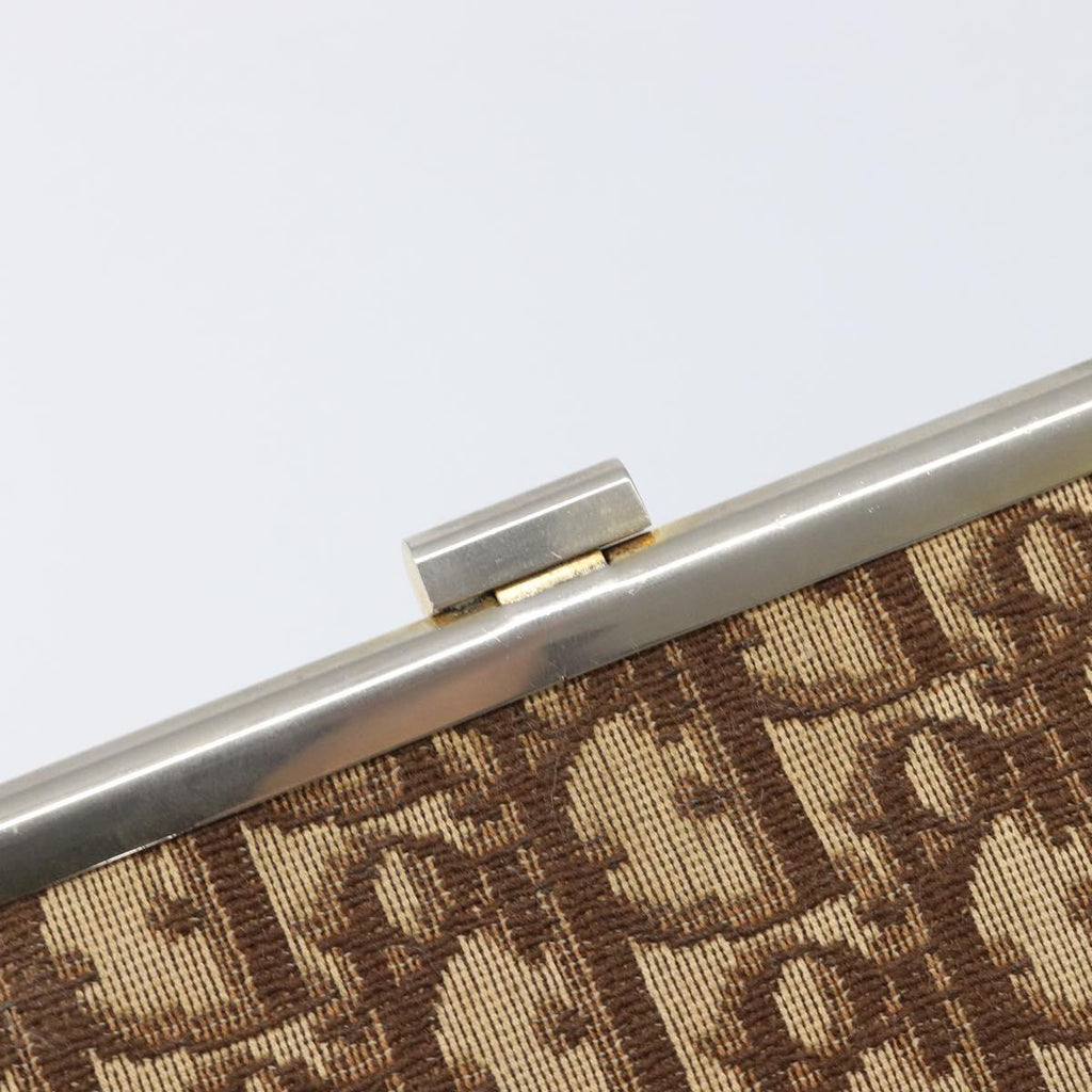 Dior Burgundy Trotter Snap Clutch