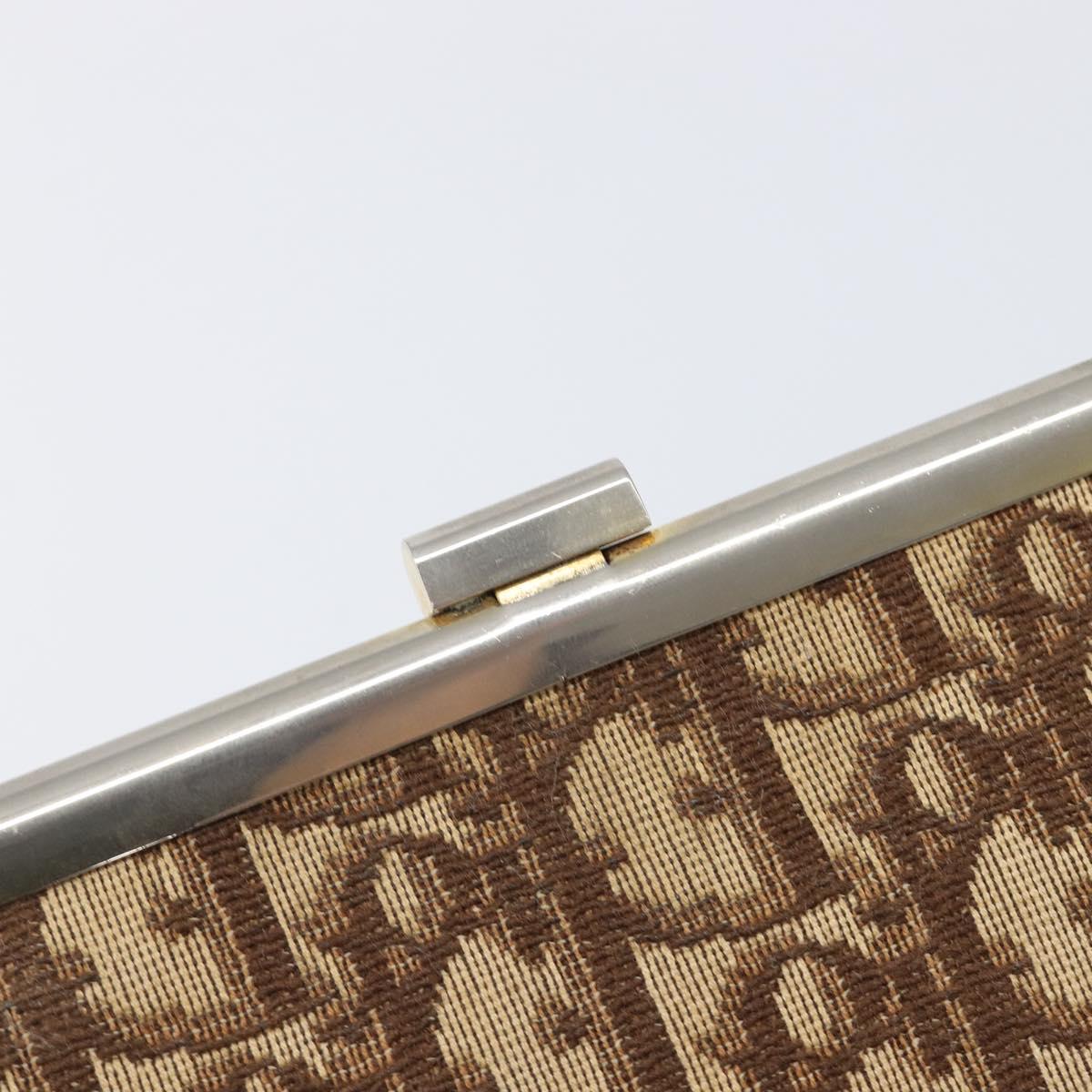 Dior Burgundy Trotter Snap Clutch