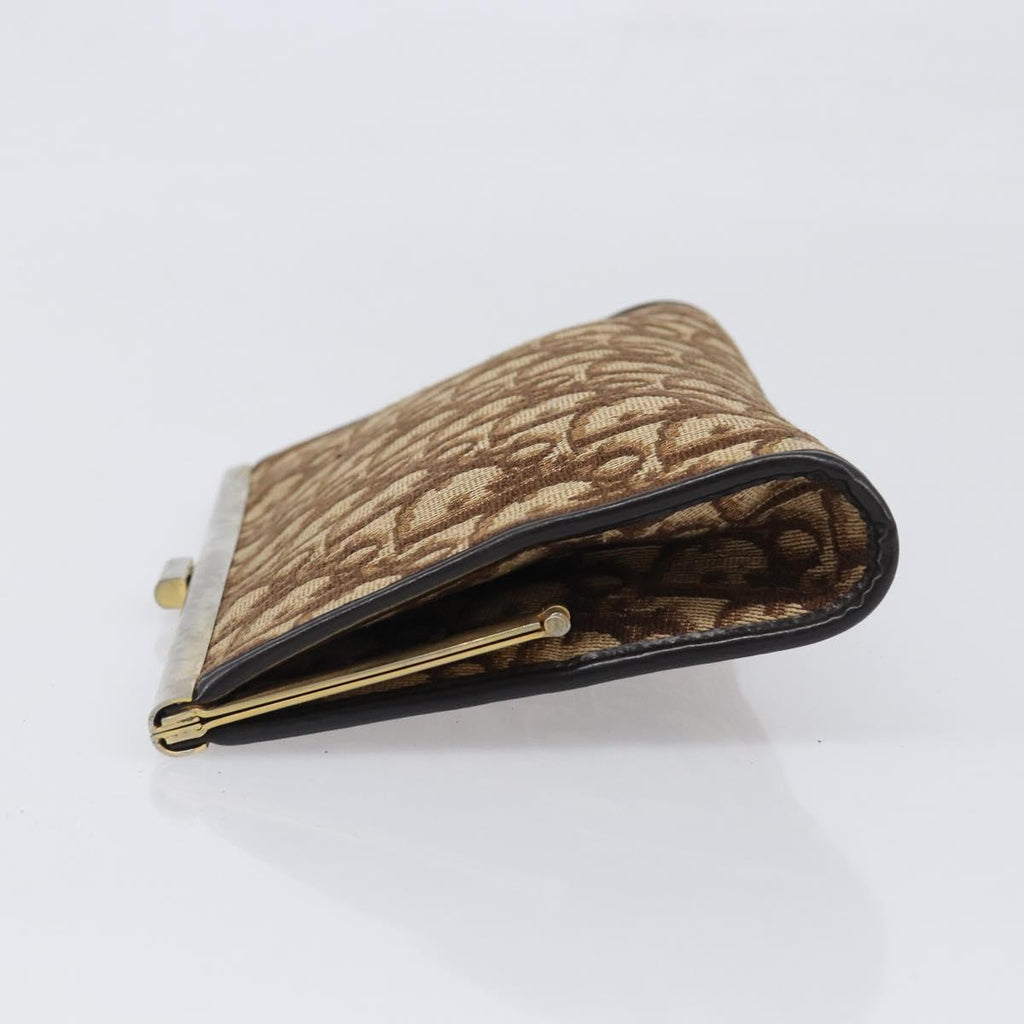 Dior Burgundy Trotter Snap Clutch