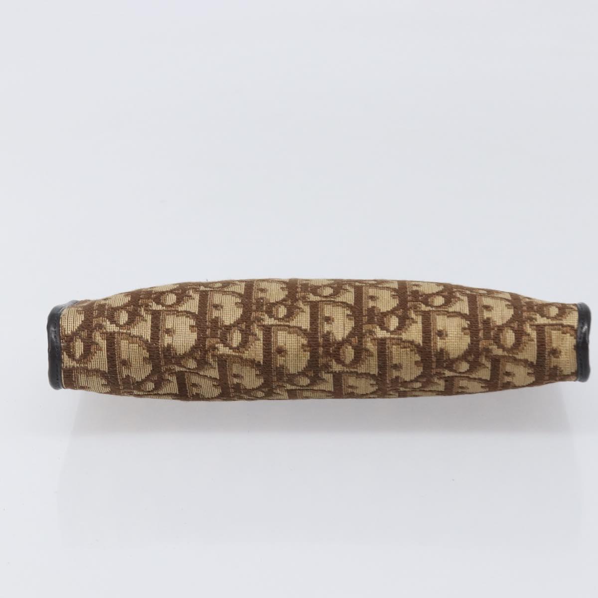 Dior Burgundy Trotter Snap Clutch