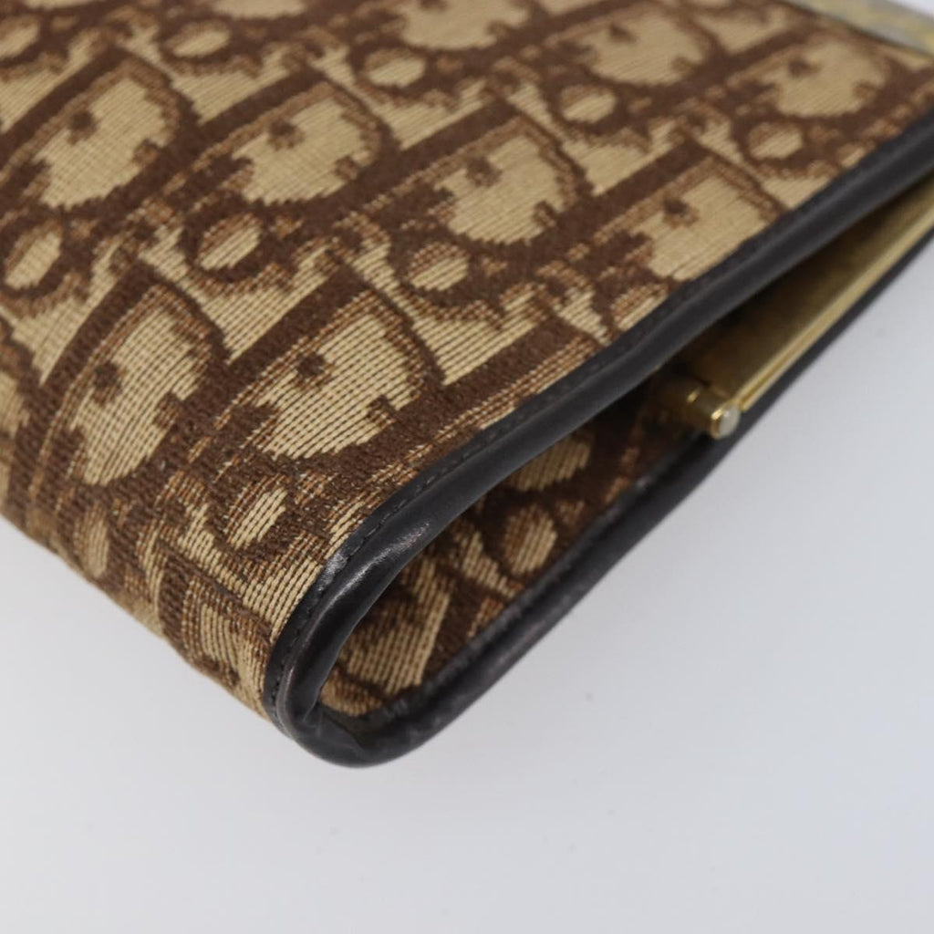 Dior Burgundy Trotter Snap Clutch