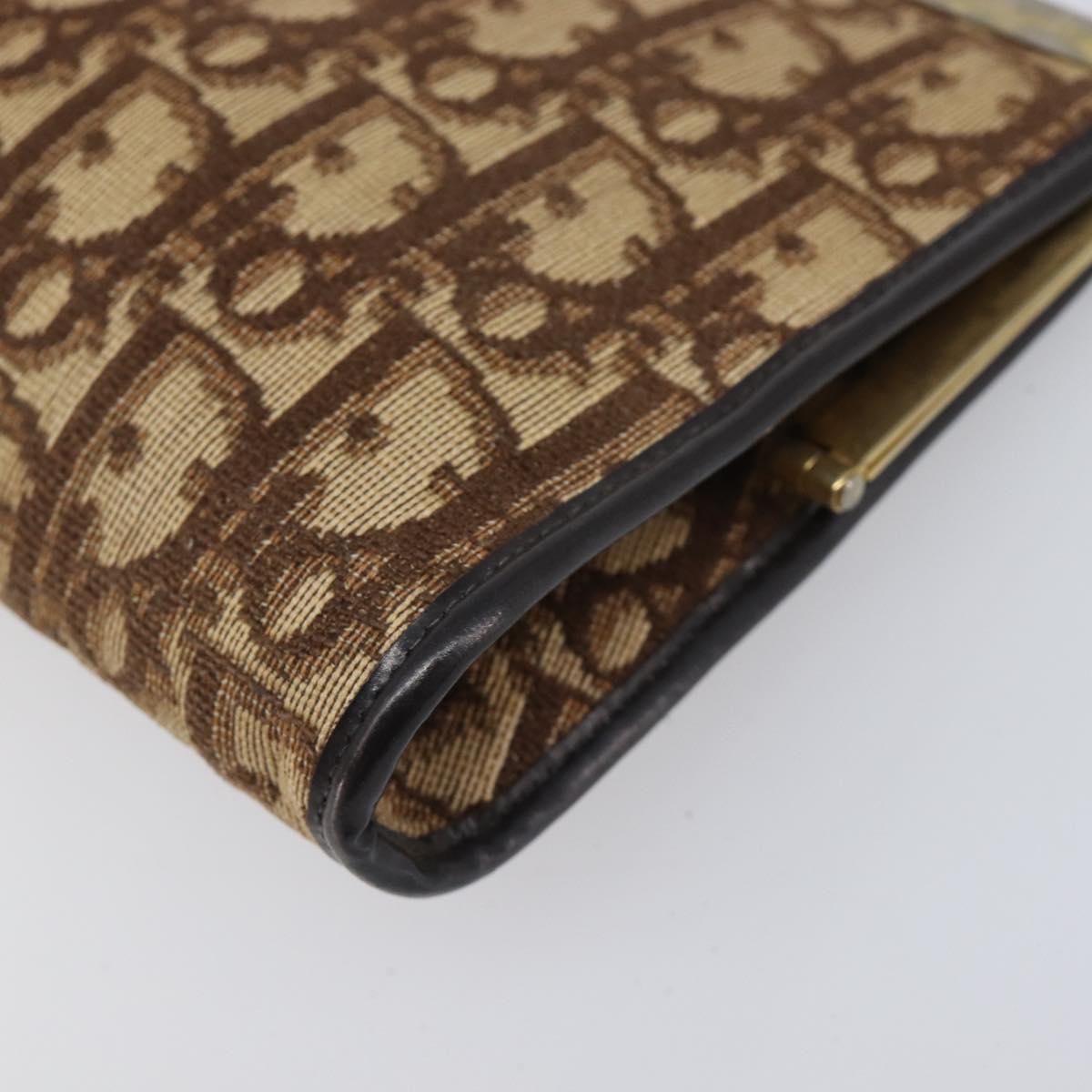 Dior Burgundy Trotter Snap Clutch