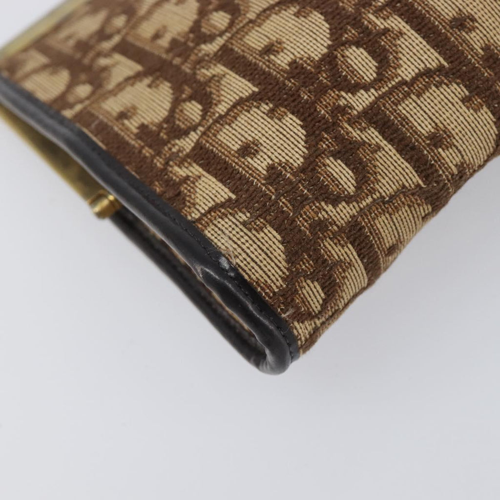 Dior Burgundy Trotter Snap Clutch