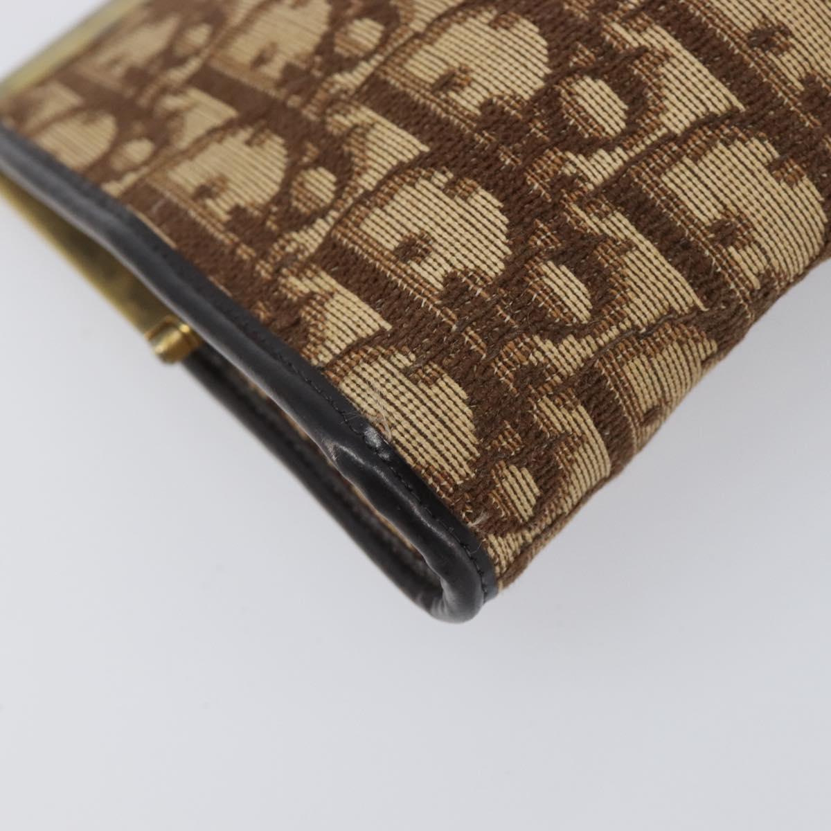 Dior Burgundy Trotter Snap Clutch
