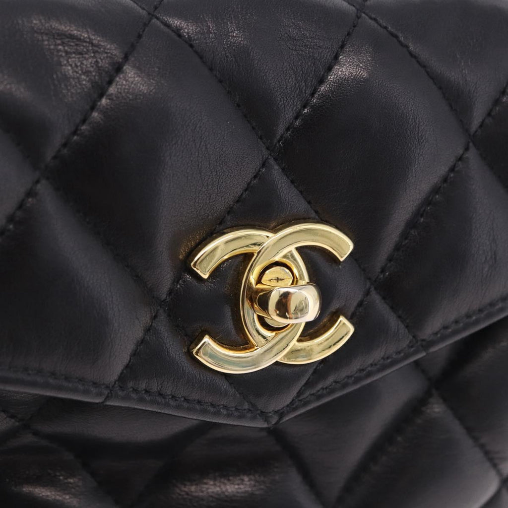 Chanel Navy Flap Belt Bag