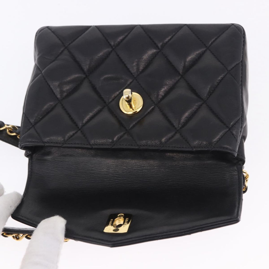 Chanel Navy Flap Belt Bag