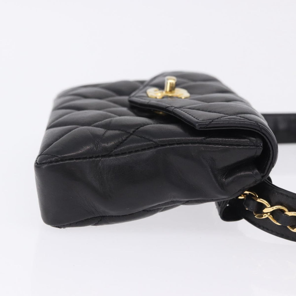 Chanel Navy Flap Belt Bag