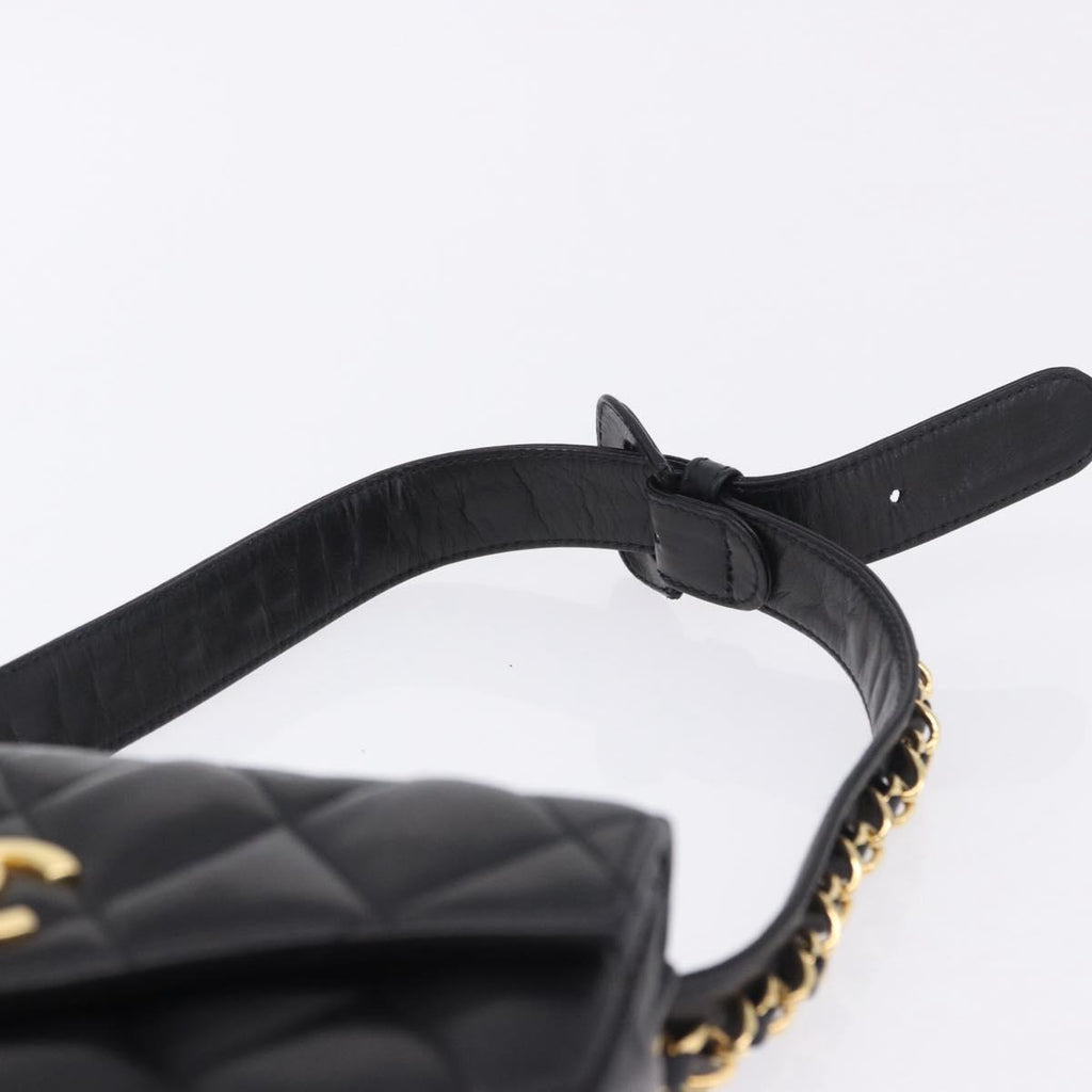 Chanel Navy Flap Belt Bag