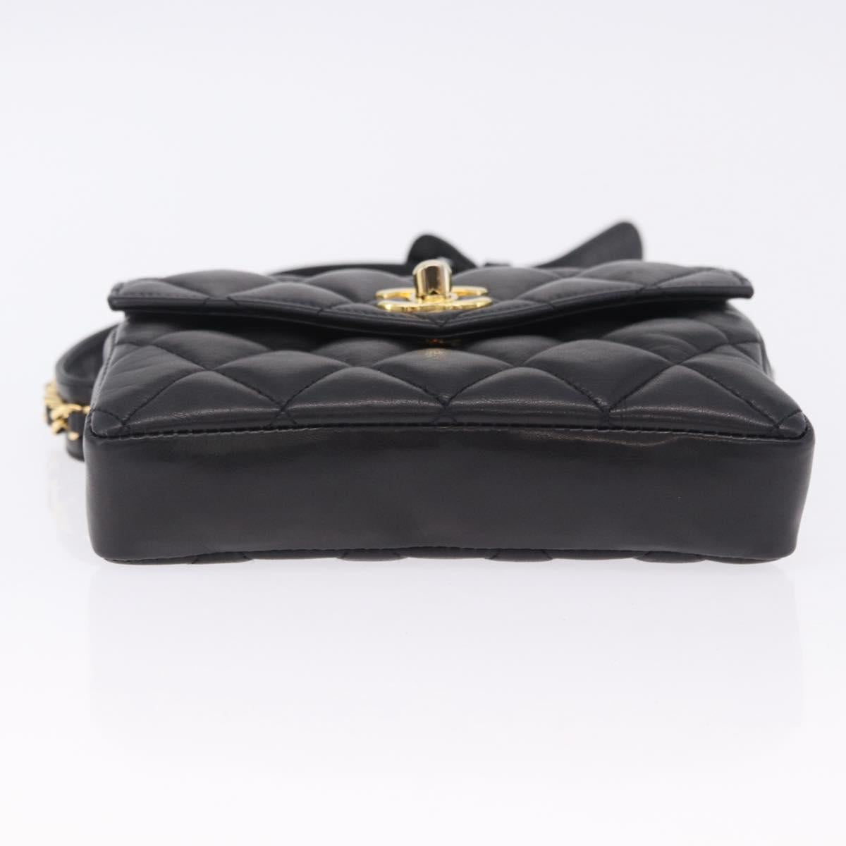 Chanel Navy Flap Belt Bag