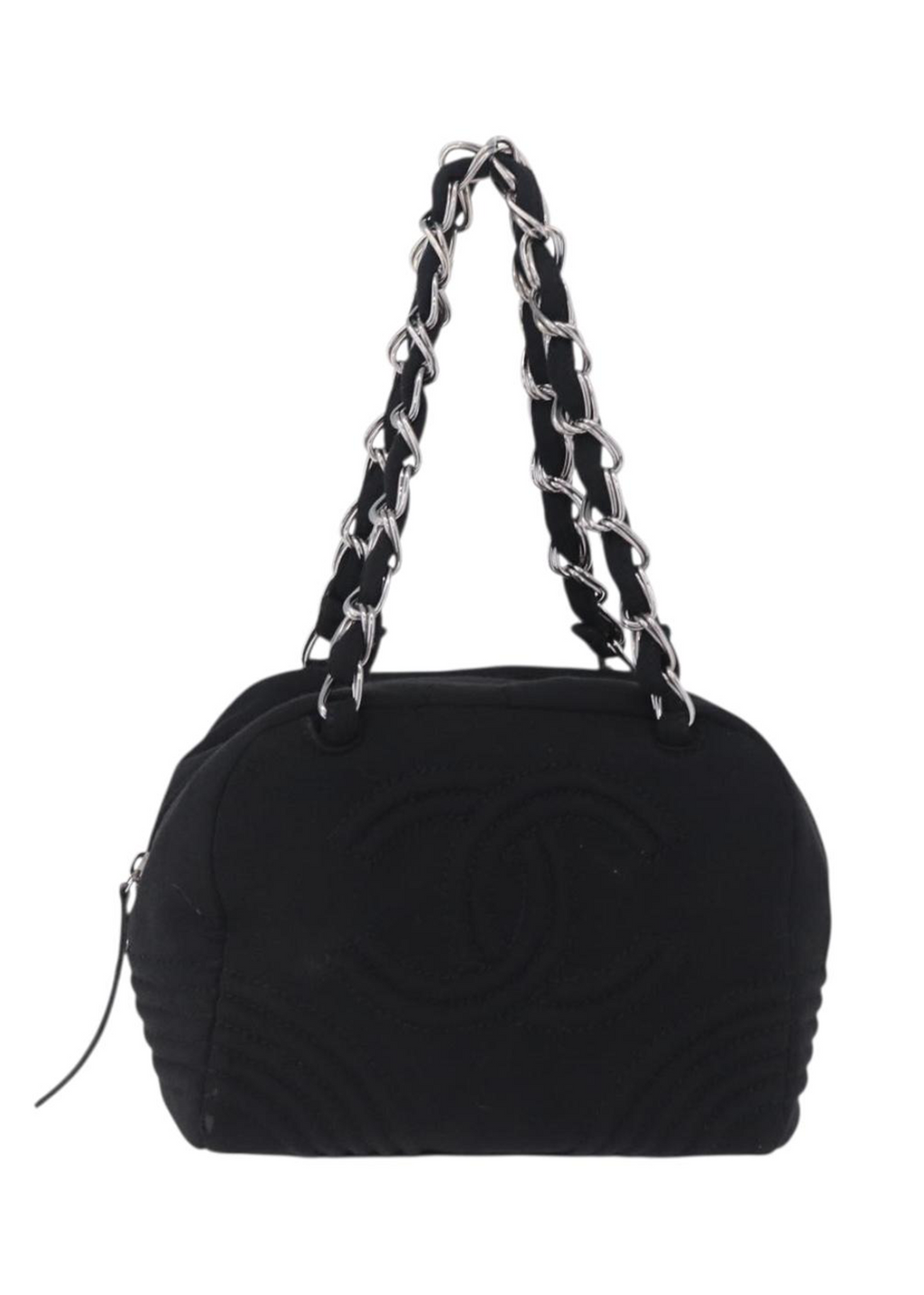 Chanel Black Bowler Bag