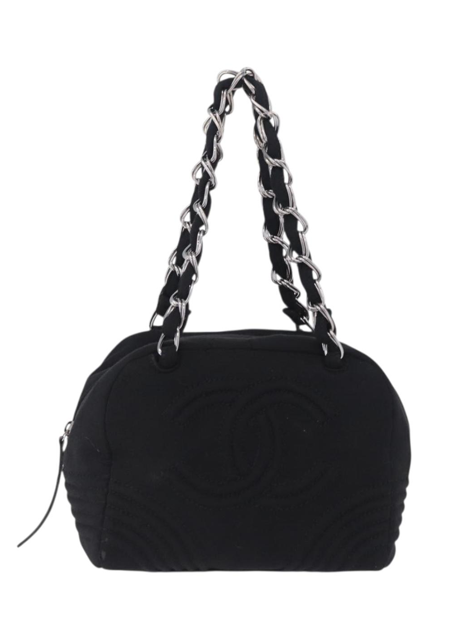Chanel Black Bowler Bag