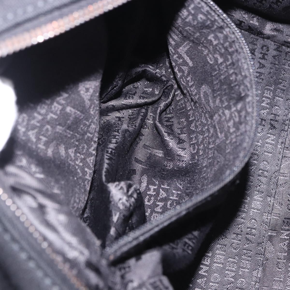 Chanel Black Bowler Bag