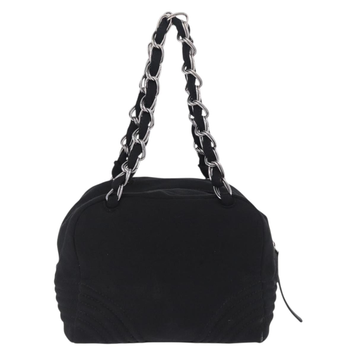 Chanel Black Bowler Bag