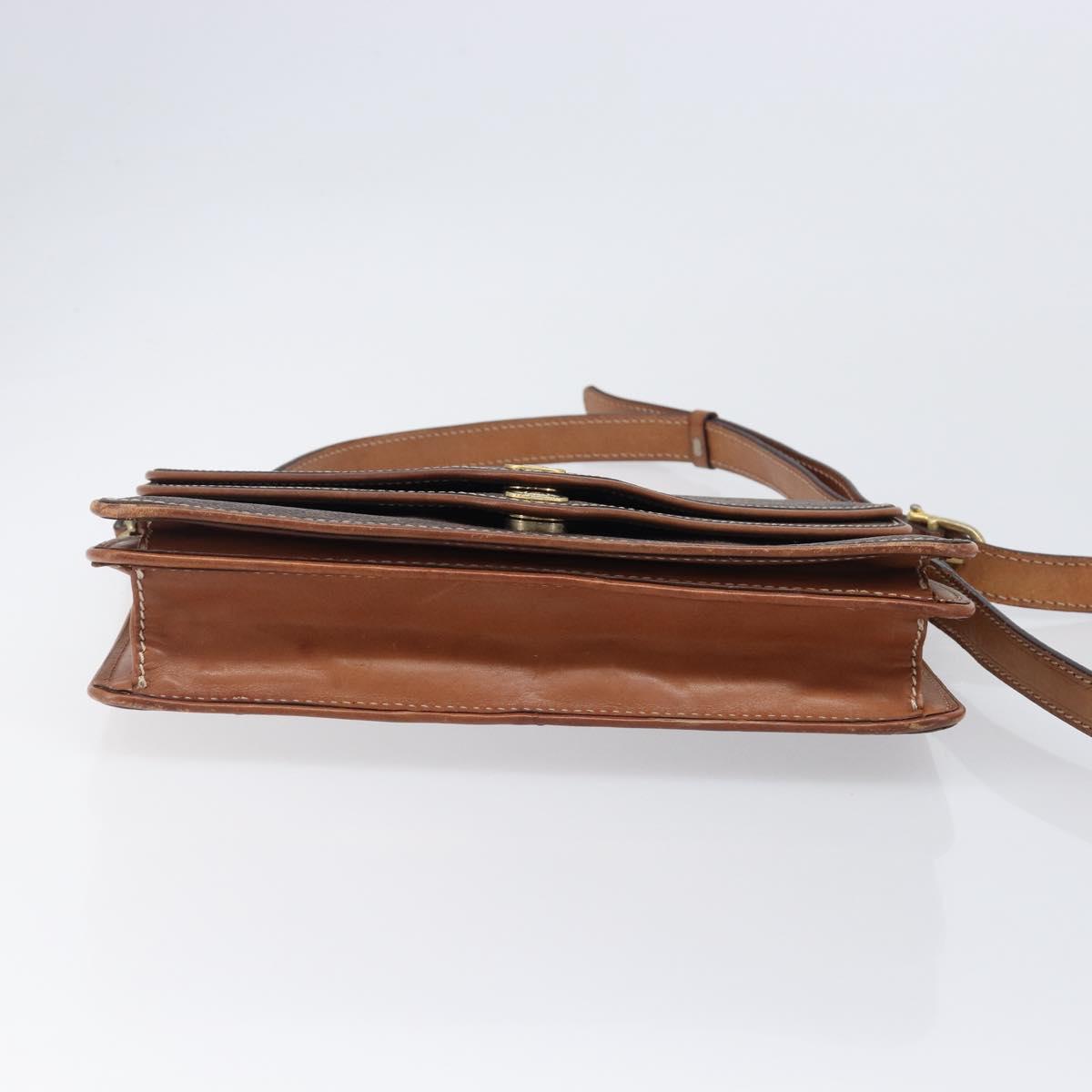 Celine Macadam Brown Envelope Crossbody