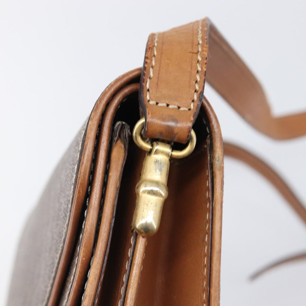 Celine Macadam Brown Envelope Crossbody