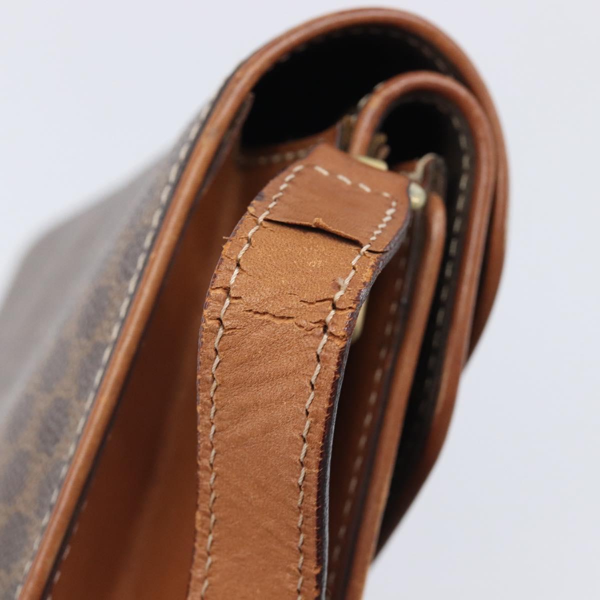 Celine Macadam Brown Envelope Crossbody