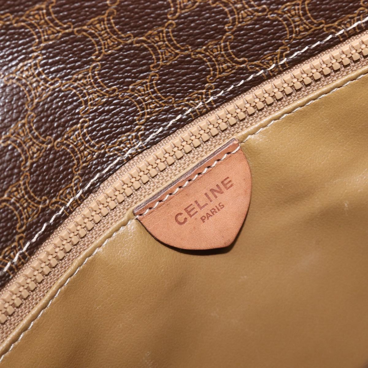 Celine Macadam Brown Envelope Crossbody