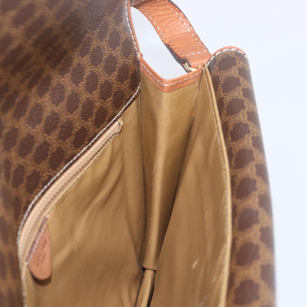Celine Macadam Brown Envelope Crossbody