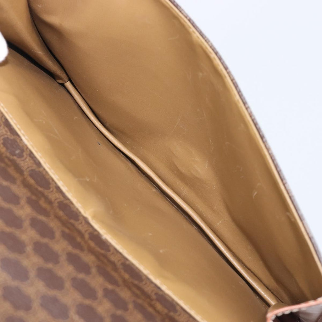 Celine Macadam Brown Envelope Crossbody