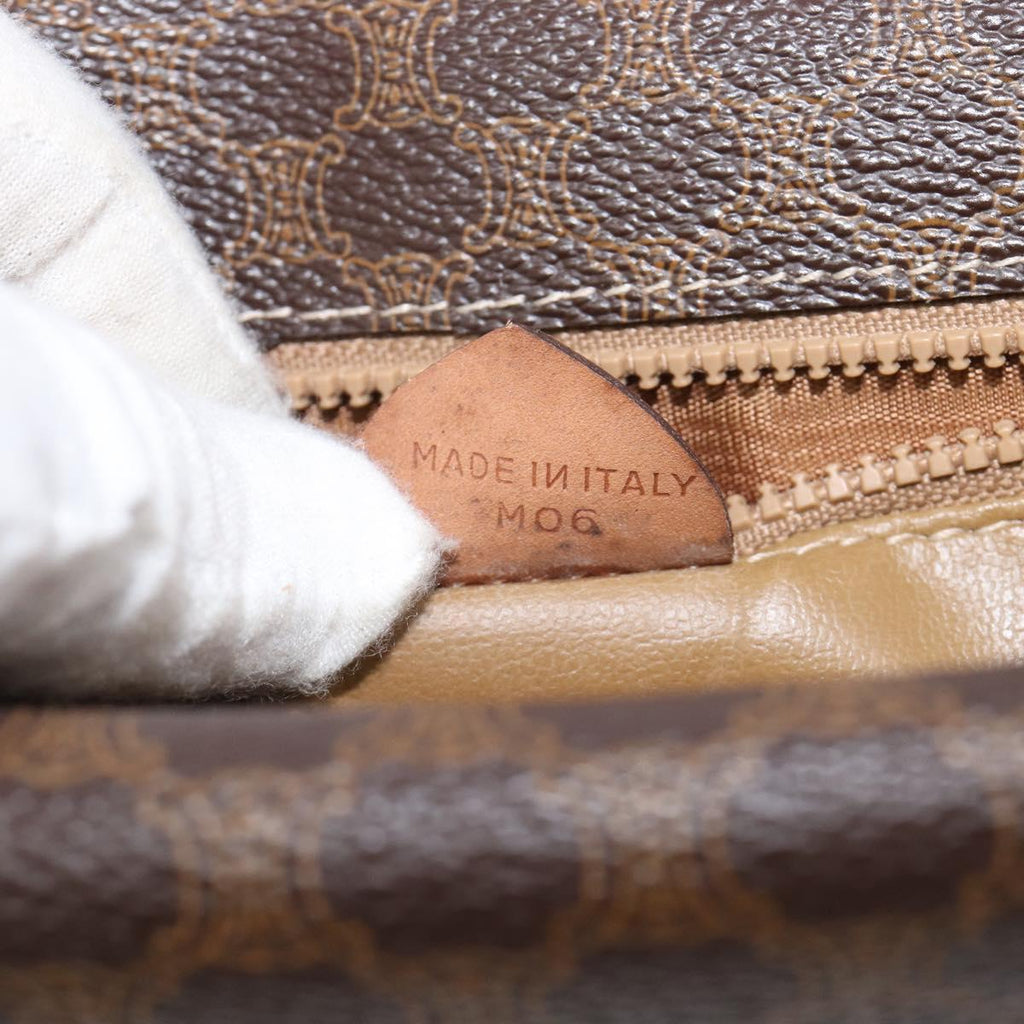 Celine Macadam Brown Envelope Crossbody