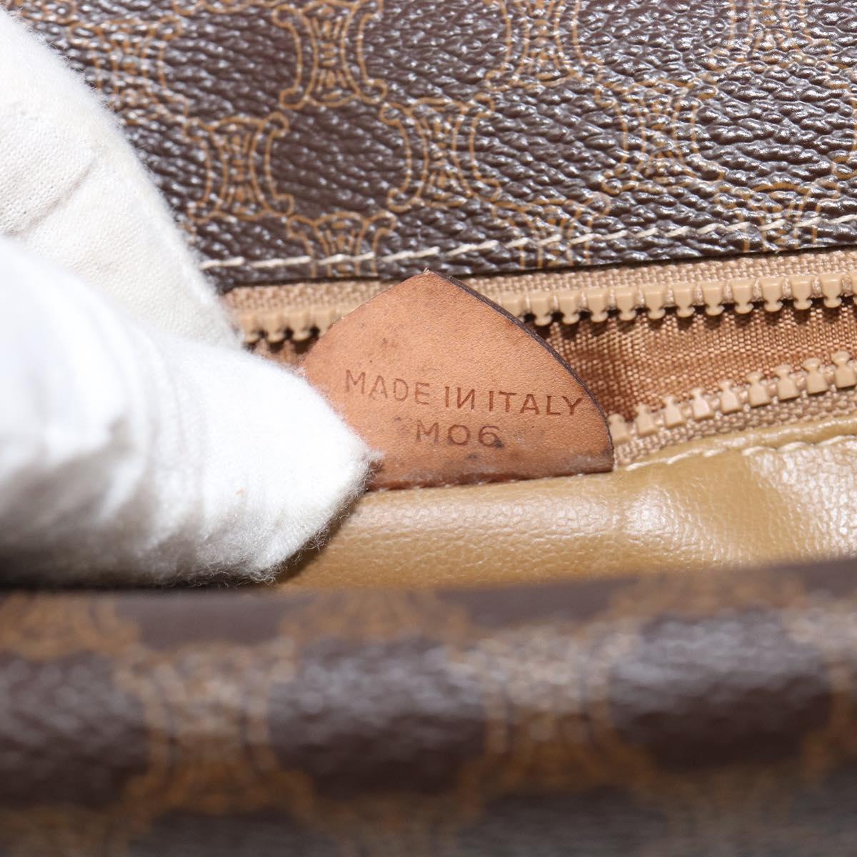 Celine Macadam Brown Envelope Crossbody