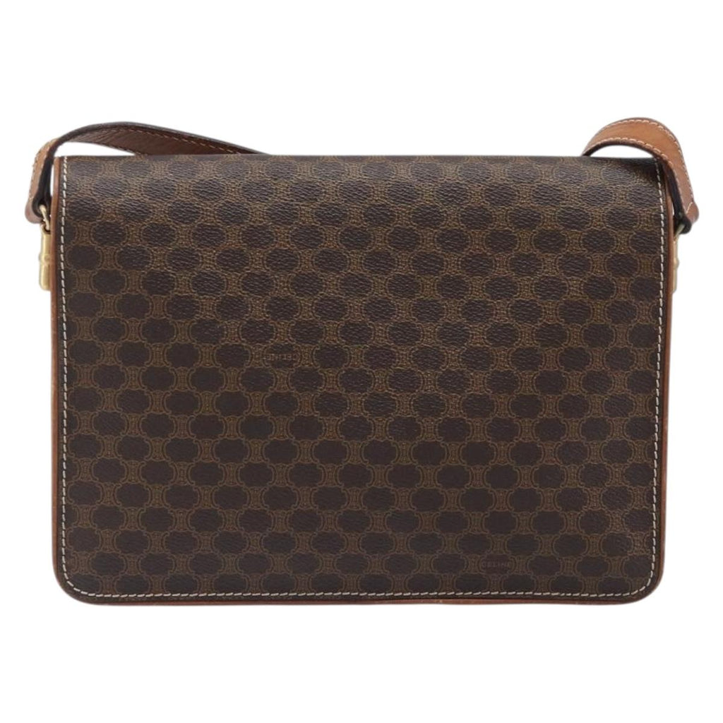 Celine Macadam Brown Envelope Crossbody