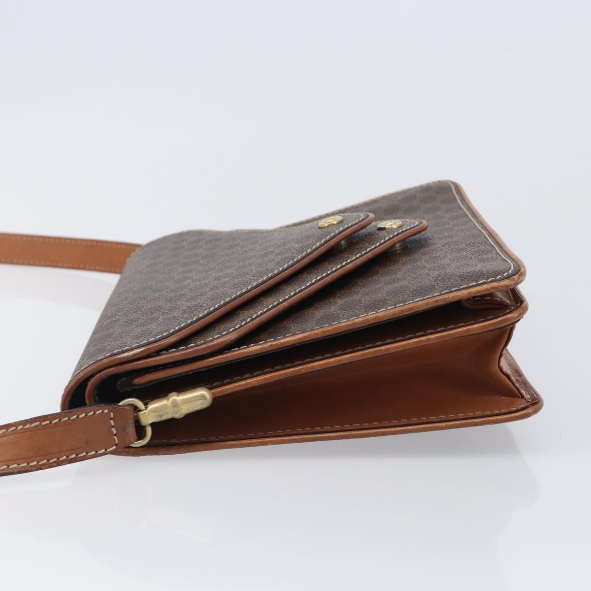 Celine Macadam Brown Envelope Crossbody