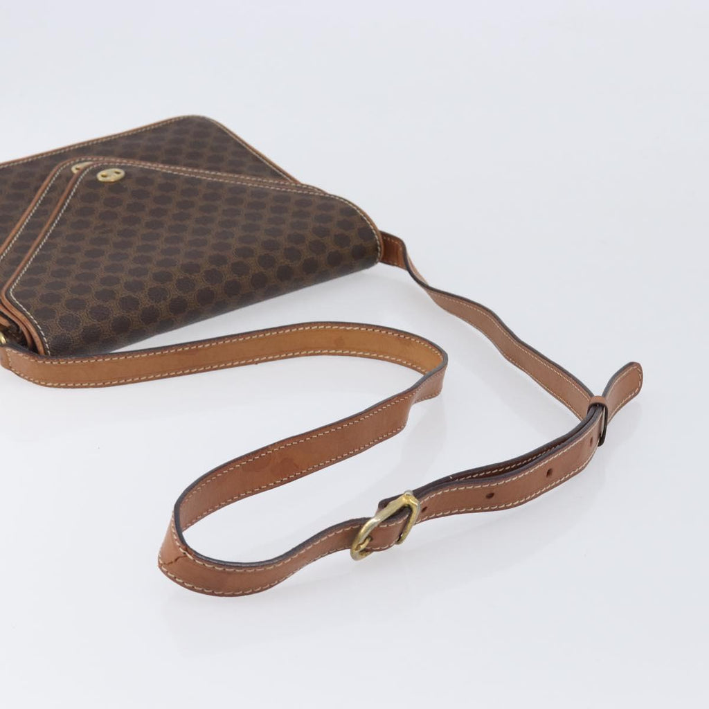Celine Macadam Brown Envelope Crossbody