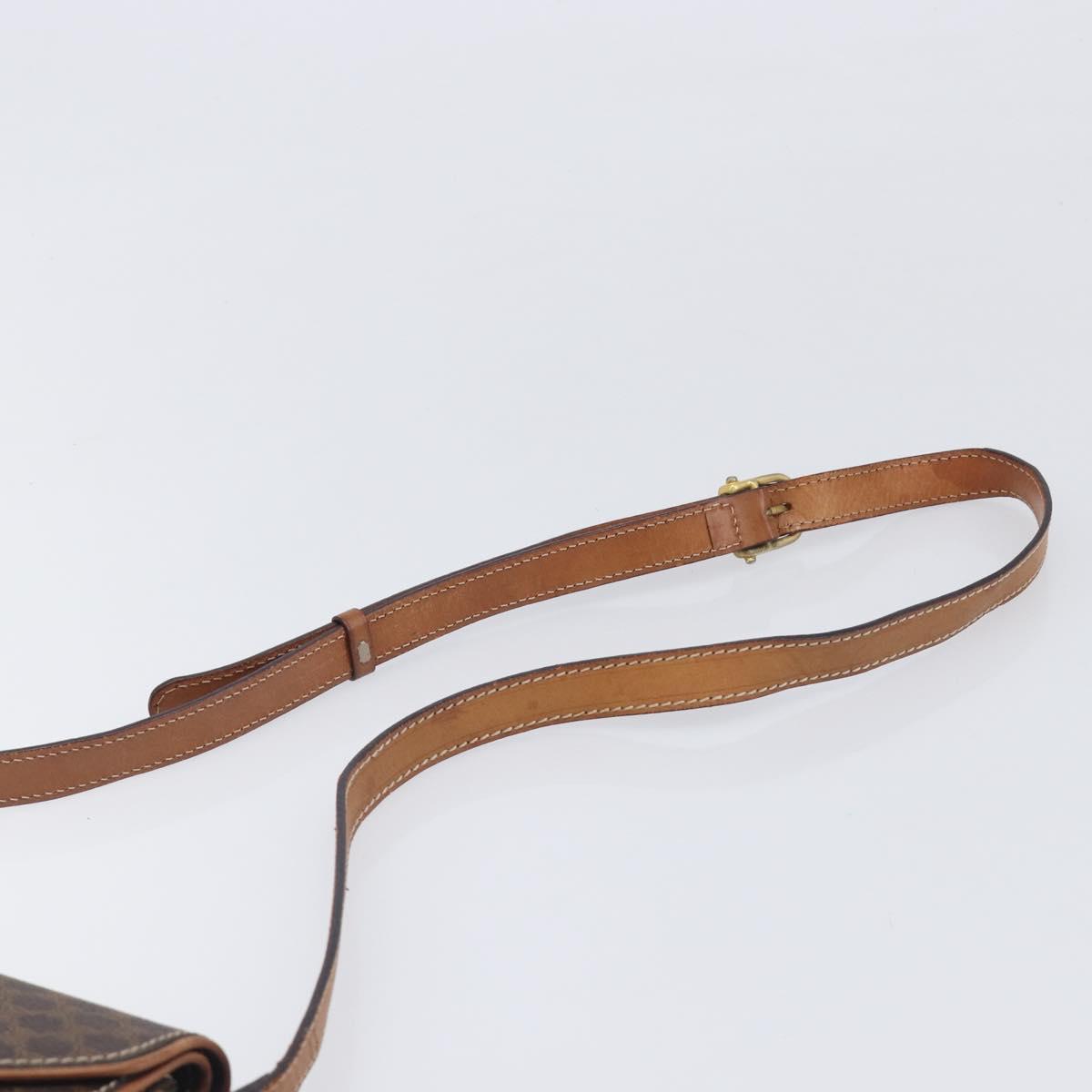 Celine Macadam Brown Envelope Crossbody
