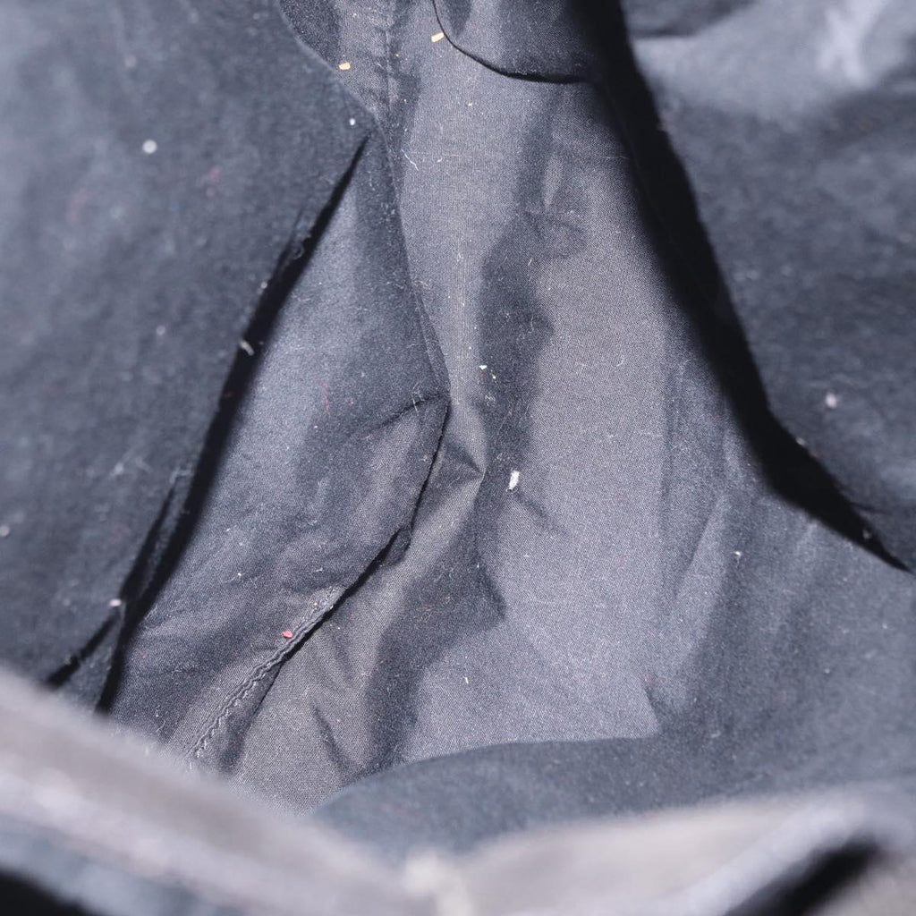 Prada Black Suede Fringe Backpack