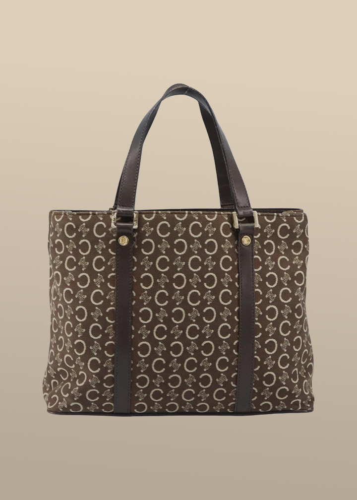 Celine Brown Monogram Tote