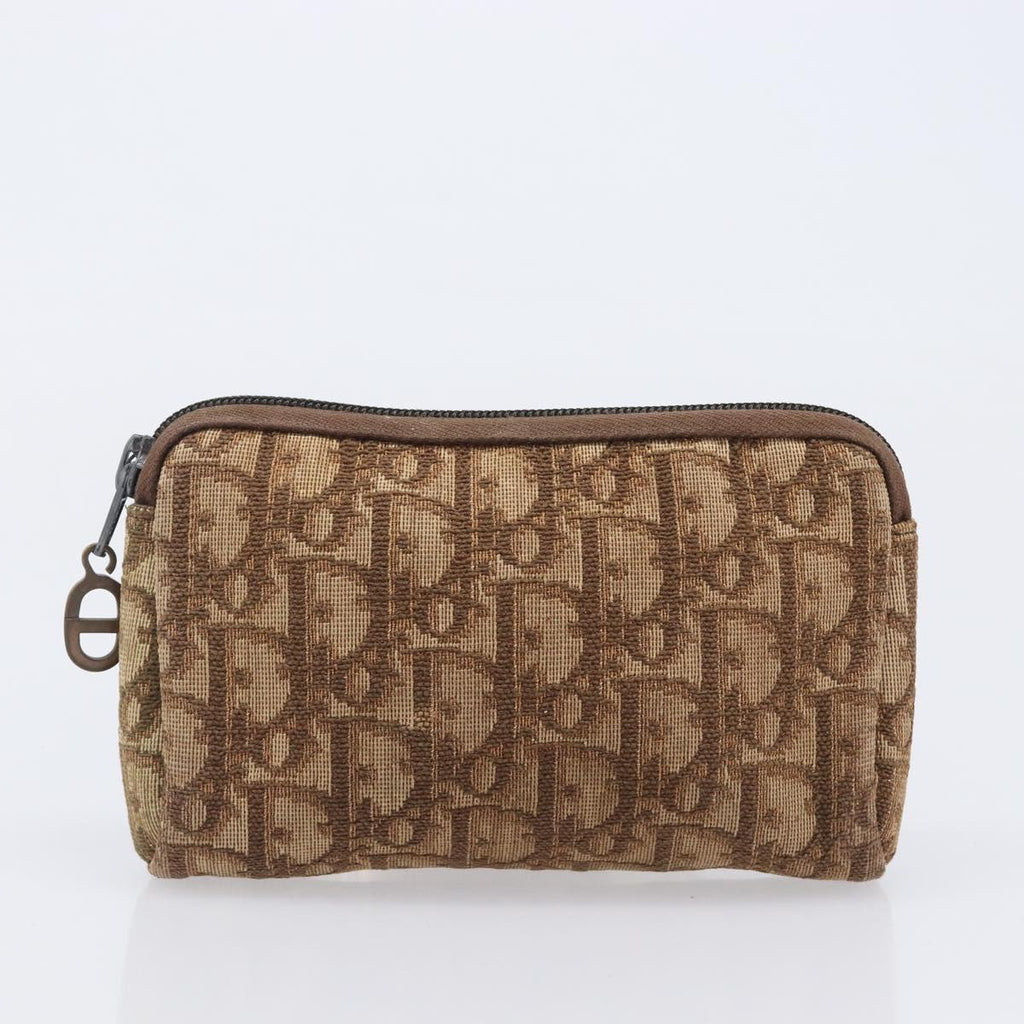 Dior Brown Trotter Mini Clutch