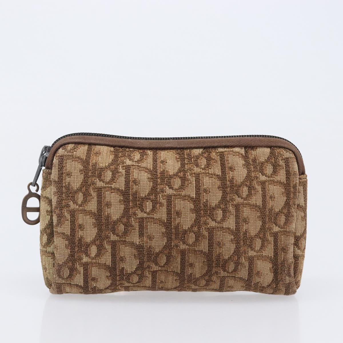 Dior Brown Trotter Mini Clutch