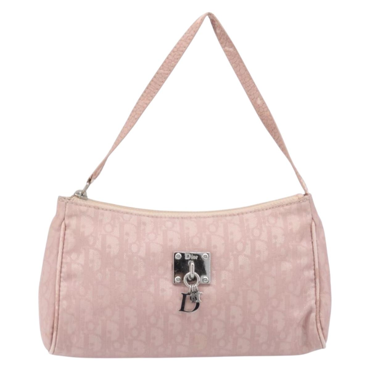 Dior Pink Monogram Handbag